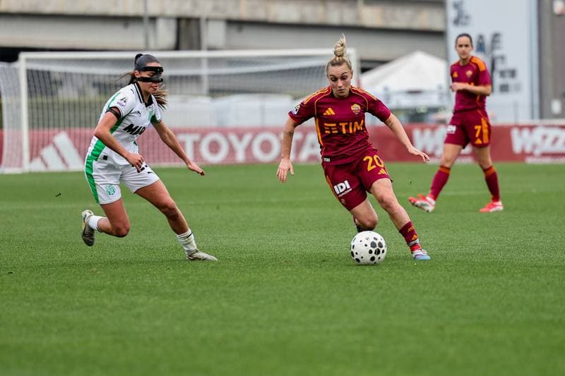 Football. Italian Serie A Women. AS Roma - US Sassuolo. 18.01.2026