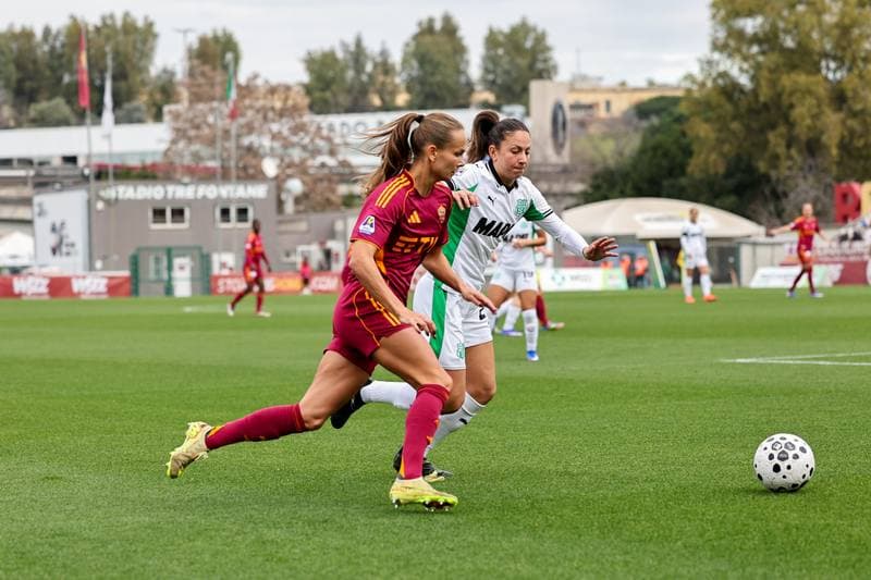 Football. Italian Serie A Women. AS Roma - US Sassuolo. 18.01.2026