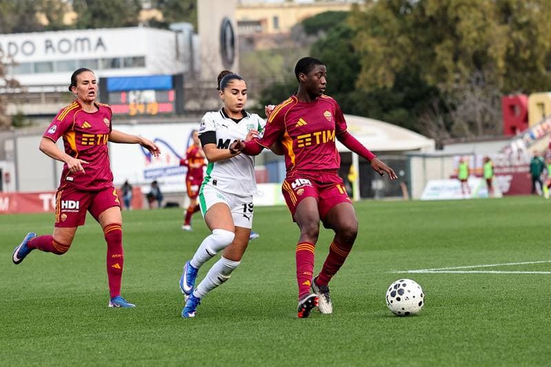 Football. Italian Serie A Women. AS Roma - US Sassuolo. 18.01.2026