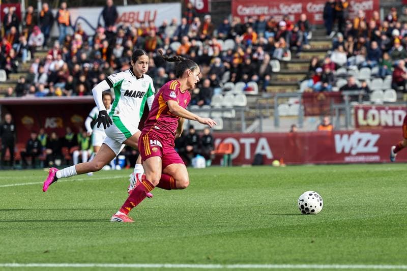 Football. Italian Serie A Women. AS Roma - US Sassuolo. 18.01.2026