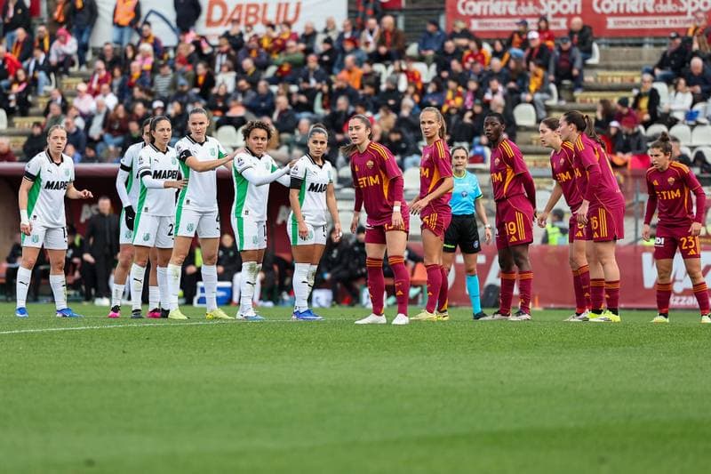 Football. Italian Serie A Women. AS Roma - US Sassuolo. 18.01.2026