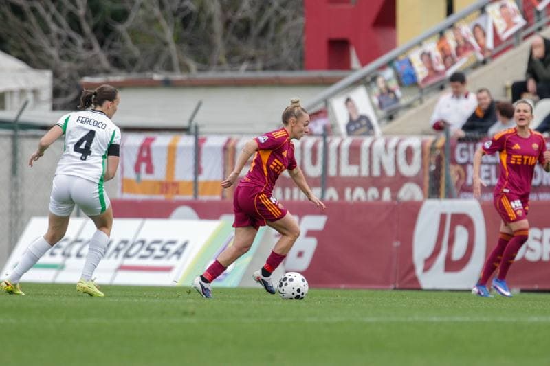 Football. Italian Serie A Women. AS Roma - US Sassuolo. 18.01.2026