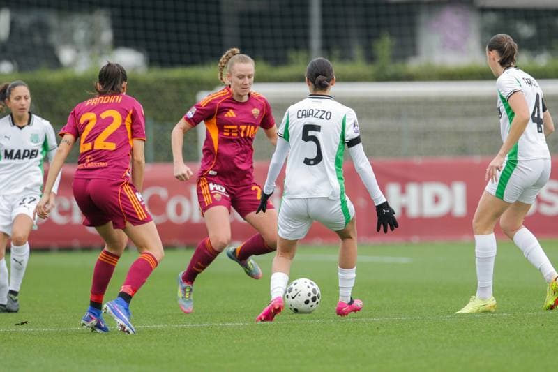 Football. Italian Serie A Women. AS Roma - US Sassuolo. 18.01.2026