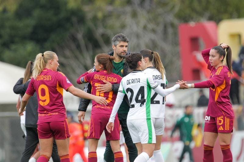 Football. Italian Serie A Women. AS Roma - US Sassuolo. 18.01.2026