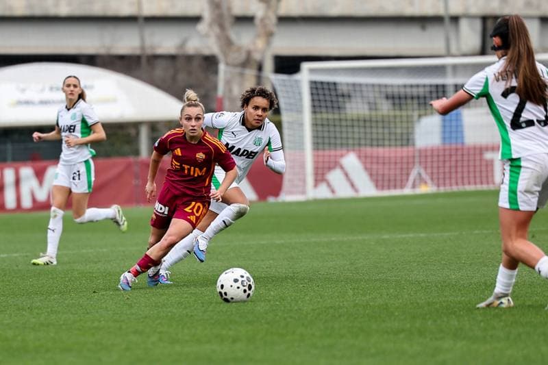 Football. Italian Serie A Women. AS Roma - US Sassuolo. 18.01.2026
