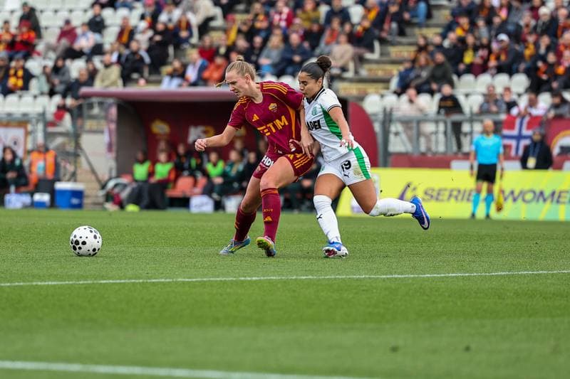 Football. Italian Serie A Women. AS Roma - US Sassuolo. 18.01.2026