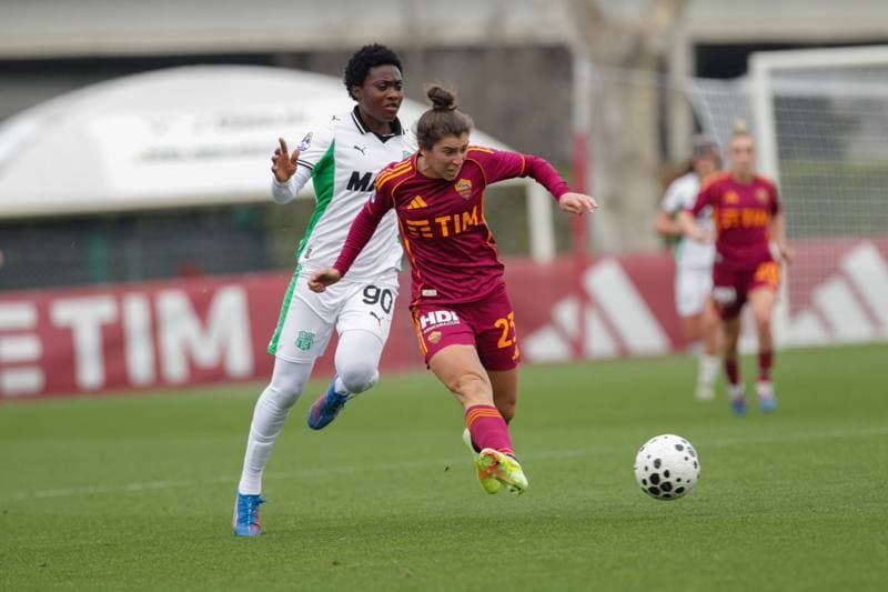 Football. Italian Serie A Women. AS Roma - US Sassuolo. 18.01.2026