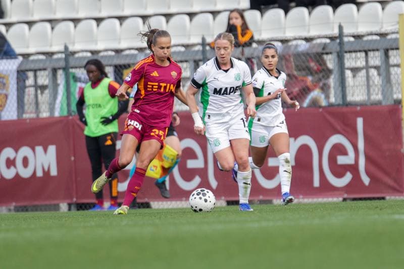 Football. Italian Serie A Women. AS Roma - US Sassuolo. 18.01.2026