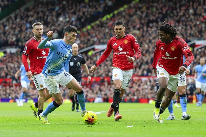Football. Premier League. Manchester United - Manchester City. 17.01.2026