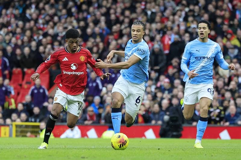 Football. Premier League. Manchester United - Manchester City. 17.01.2026