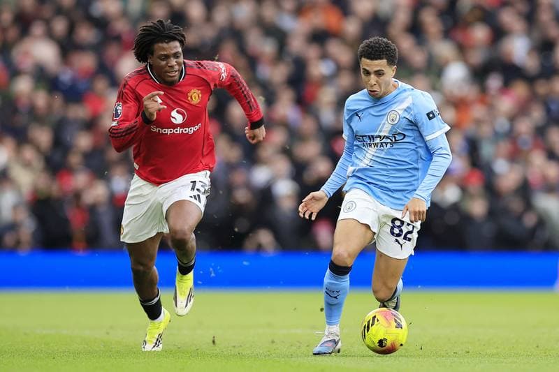 Football. Premier League. Manchester United - Manchester City. 17.01.2026