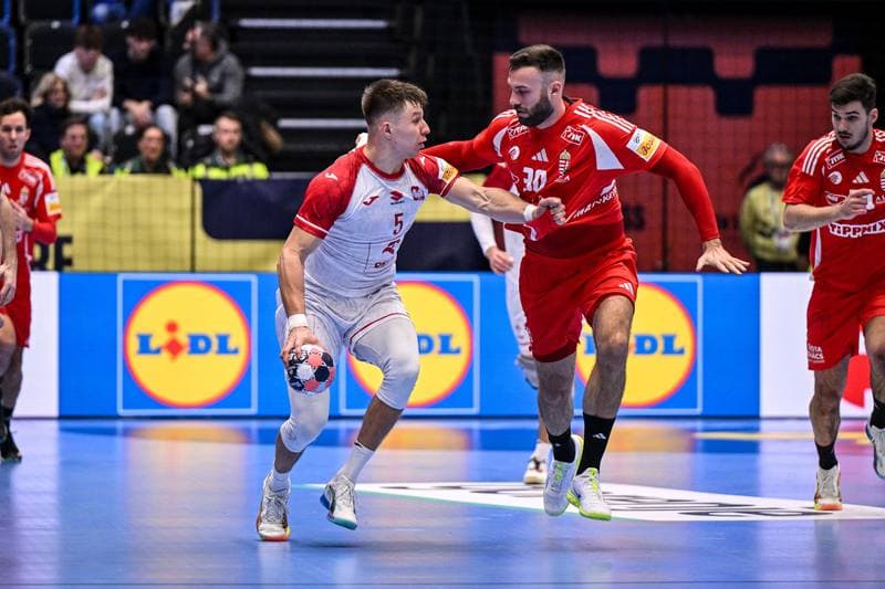 Handball. Men's EHF Euro 2026. Hungary - Poland. 16.01.2026