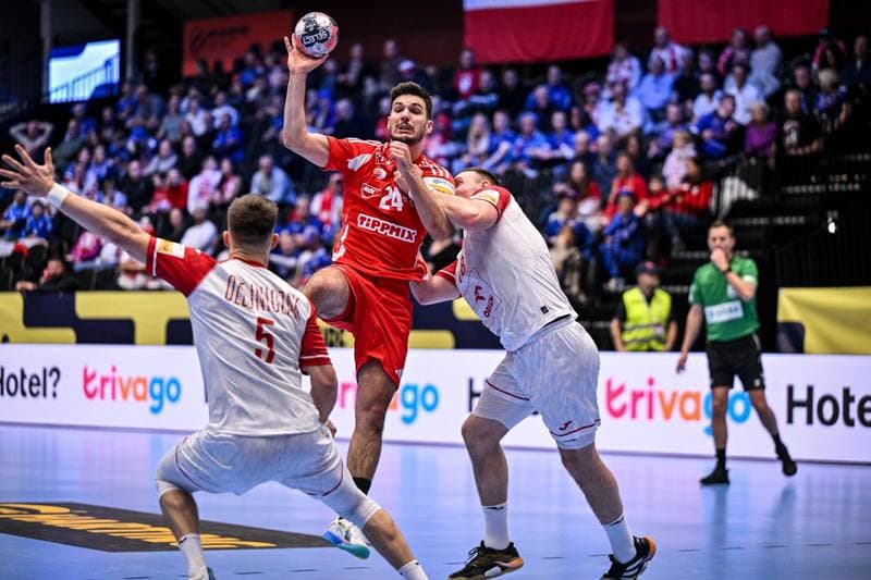 Handball. Men's EHF Euro 2026. Hungary - Poland. 16.01.2026