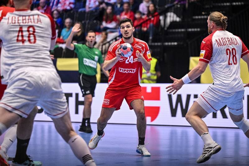 Handball. Men's EHF Euro 2026. Hungary - Poland. 16.01.2026