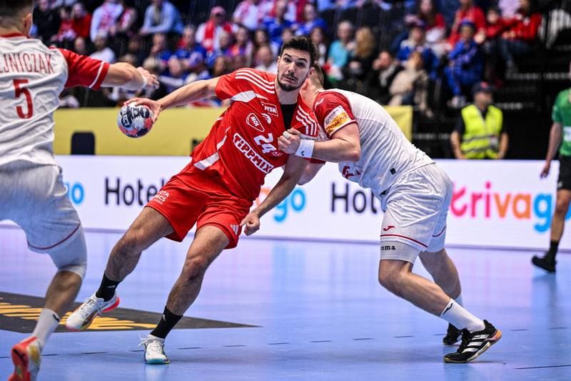 Handball. Men's EHF Euro 2026. Hungary - Poland. 16.01.2026