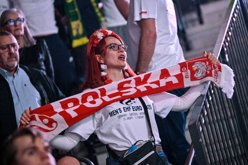 Handball. Men's EHF Euro 2026. Hungary - Poland. 16.01.2026