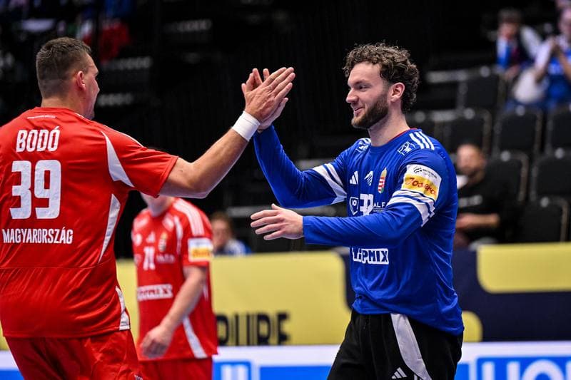 Handball. Men's EHF Euro 2026. Hungary - Poland. 16.01.2026
