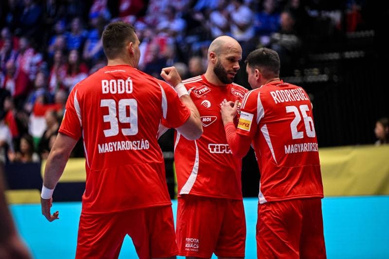 Handball. Men's EHF Euro 2026. Hungary - Poland. 16.01.2026
