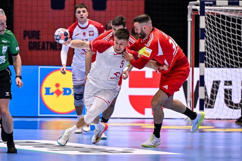 Handball. Men's EHF Euro 2026. Hungary - Poland. 16.01.2026