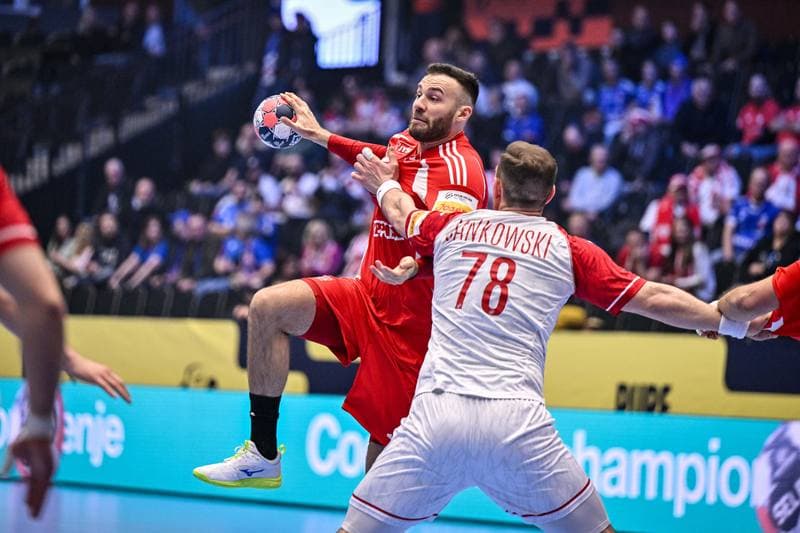 Handball. Men's EHF Euro 2026. Hungary - Poland. 16.01.2026