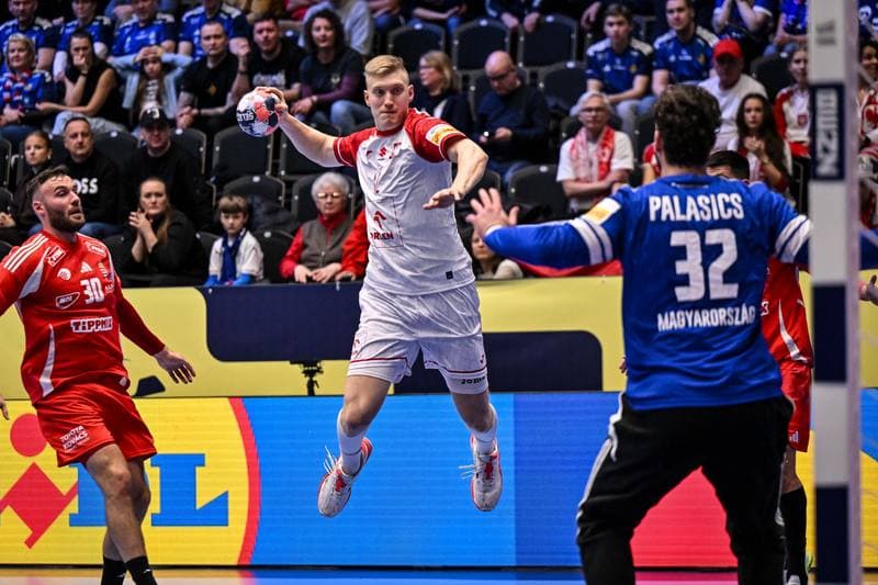 Handball. Men's EHF Euro 2026. Hungary - Poland. 16.01.2026