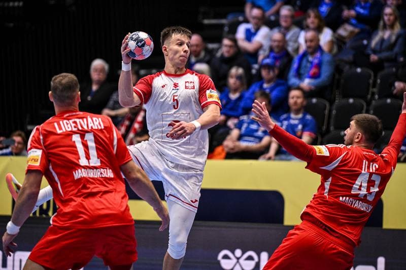 Handball. Men's EHF Euro 2026. Hungary - Poland. 16.01.2026