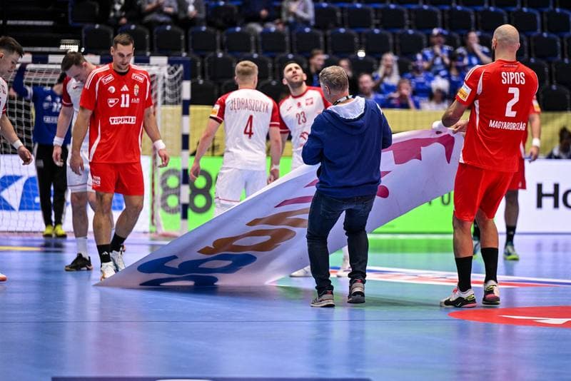 Handball. Men's EHF Euro 2026. Hungary - Poland. 16.01.2026