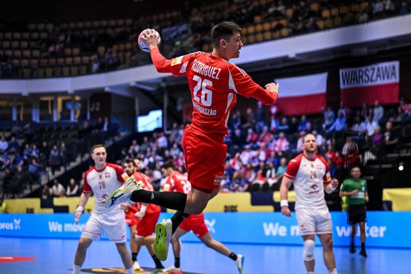 Handball. Men's EHF Euro 2026. Hungary - Poland. 16.01.2026