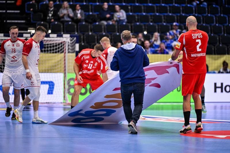 Handball. Men's EHF Euro 2026. Hungary - Poland. 16.01.2026