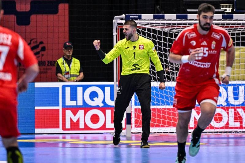 Handball. Men's EHF Euro 2026. Hungary - Poland. 16.01.2026
