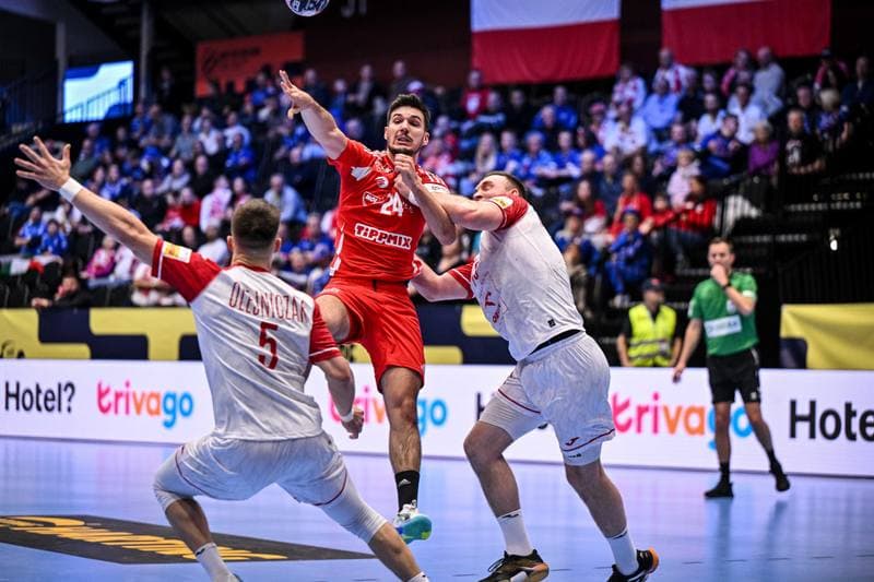 Handball. Men's EHF Euro 2026. Hungary - Poland. 16.01.2026