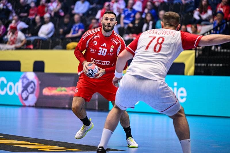 Handball. Men's EHF Euro 2026. Hungary - Poland. 16.01.2026
