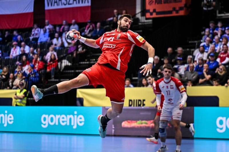 Handball. Men's EHF Euro 2026. Hungary - Poland. 16.01.2026