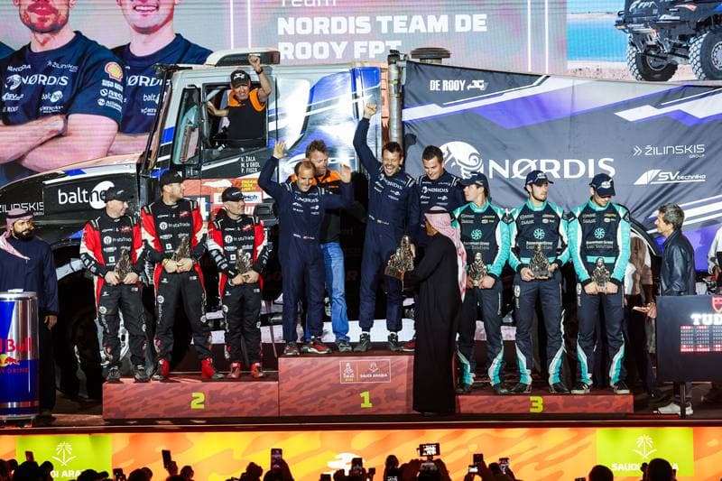 Motorsport. Dakar Rally. Prize Giving Ceremony. 17.01.2026