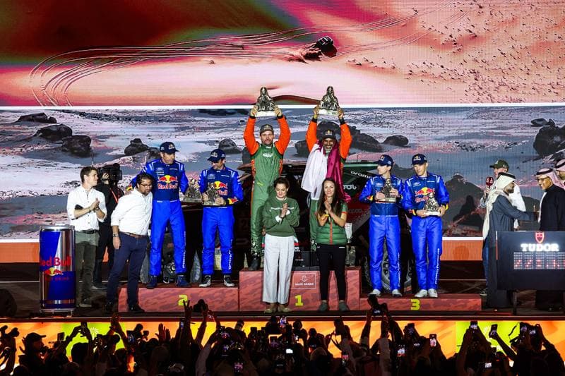 Motorsport. Dakar Rally. Prize Giving Ceremony. 17.01.2026