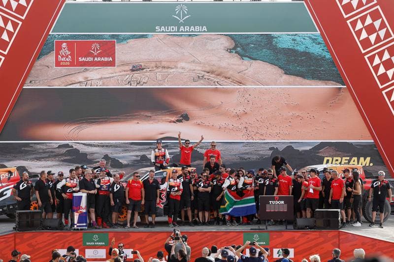 Motorsport. Dakar Rally. Prize Giving Ceremony. 17.01.2026
