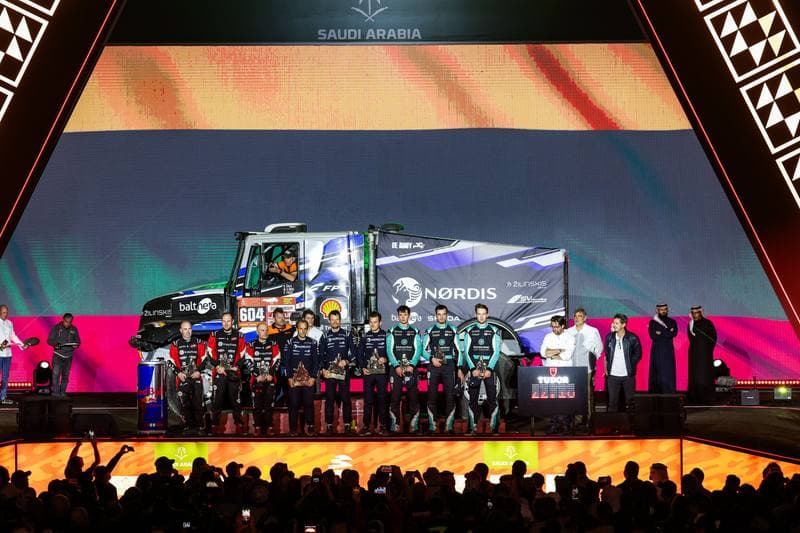 Motorsport. Dakar Rally. Prize Giving Ceremony. 17.01.2026