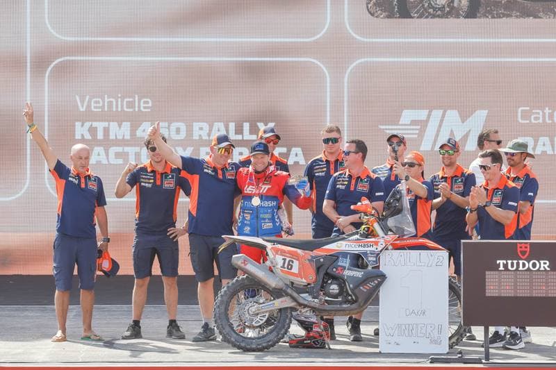 Motorsport. Dakar Rally. Prize Giving Ceremony. 17.01.2026