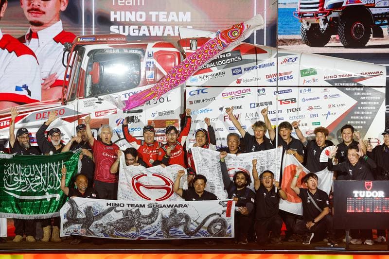 Motorsport. Dakar Rally. Prize Giving Ceremony. 17.01.2026
