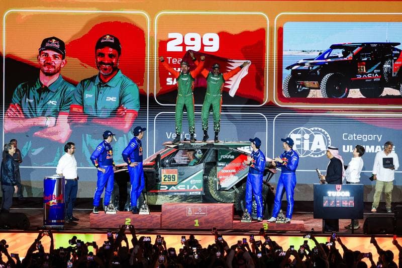 Motorsport. Dakar Rally. Prize Giving Ceremony. 17.01.2026