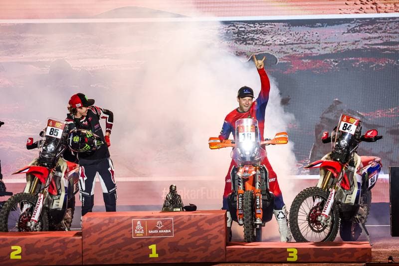 Motorsport. Dakar Rally. Prize Giving Ceremony. 17.01.2026
