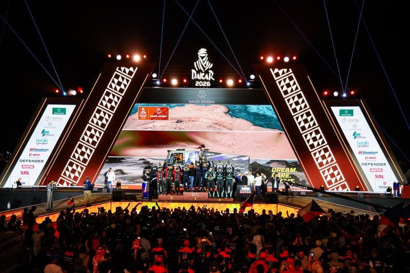 Motorsport. Dakar Rally. Prize Giving Ceremony. 17.01.2026
