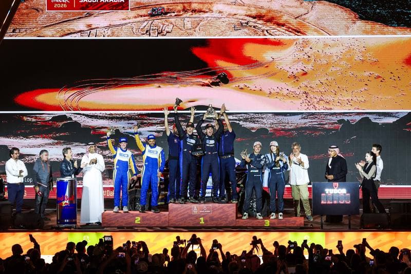 Motorsport. Dakar Rally. Prize Giving Ceremony. 17.01.2026