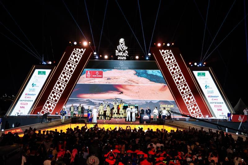 Motorsport. Dakar Rally. Prize Giving Ceremony. 17.01.2026