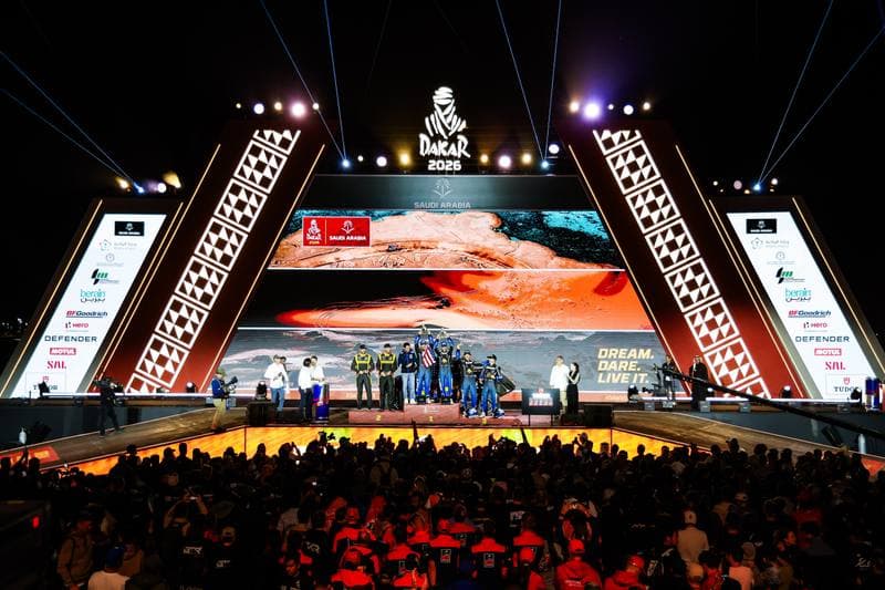 Motorsport. Dakar Rally. Prize Giving Ceremony. 17.01.2026