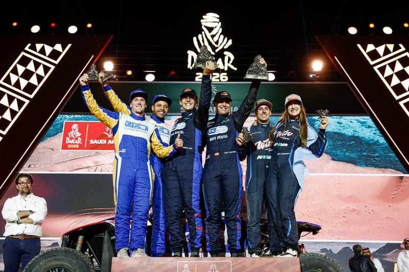 Motorsport. Dakar Rally. Prize Giving Ceremony. 17.01.2026