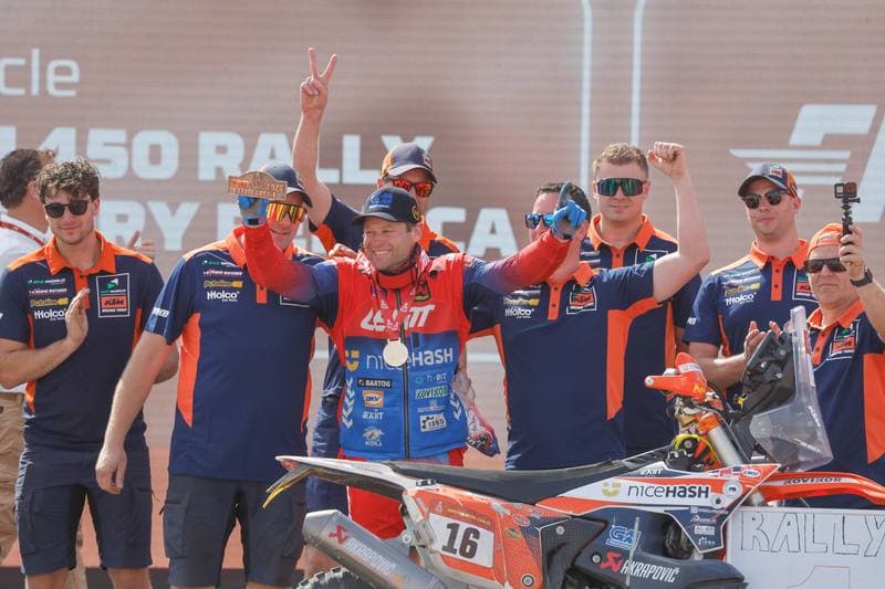 Motorsport. Dakar Rally. Prize Giving Ceremony. 17.01.2026