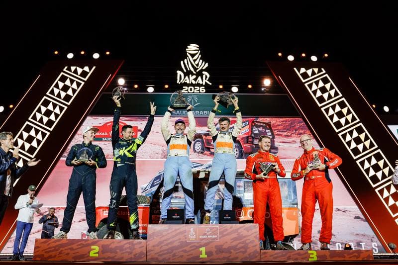 Motorsport. Dakar Rally. Prize Giving Ceremony. 17.01.2026