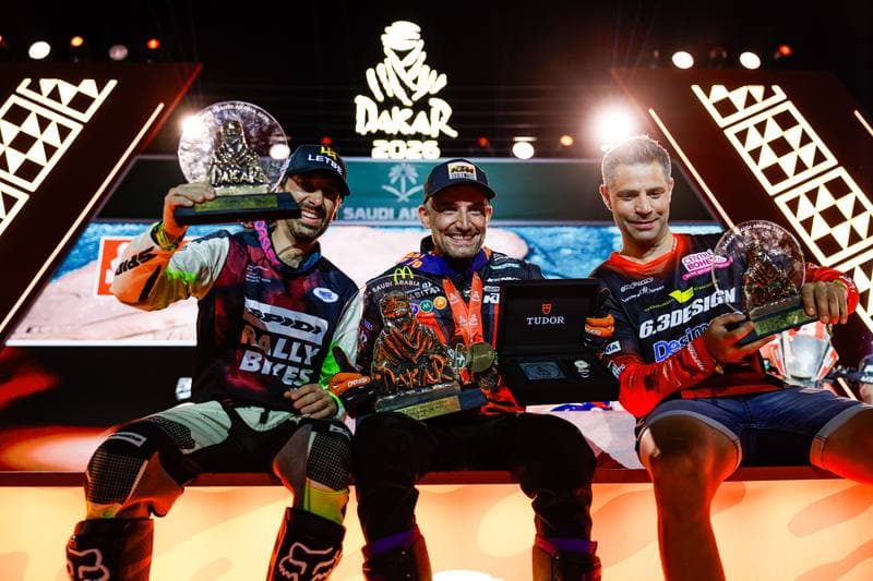 Motorsport. Dakar Rally. Prize Giving Ceremony. 17.01.2026