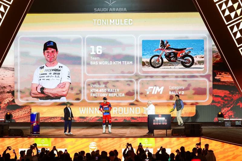Motorsport. Dakar Rally. Prize Giving Ceremony. 17.01.2026